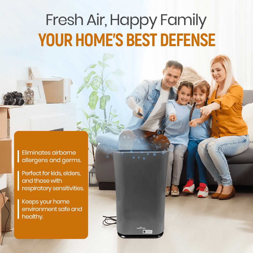 Bio-healing air purifier